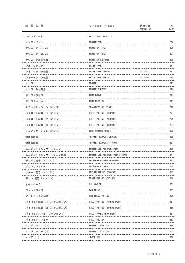 HITACHI EX2500-6 HYDRAULIC EXCAVATOR PARTS CATALOG MANUAL REPRINTED