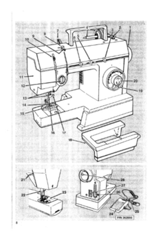 SINGER 5805 SEWING MACINE INSTRUCTION MANUAL REPRINTED COMB BOUND 1997