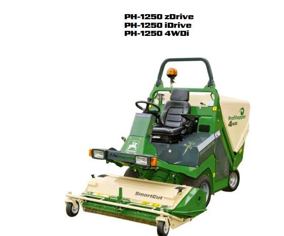 AMAZONE PROFIHOPPER PH-1250 zDRIVE iDRIVE 4WDi OPERATOR MAINTENANCE MANUAL