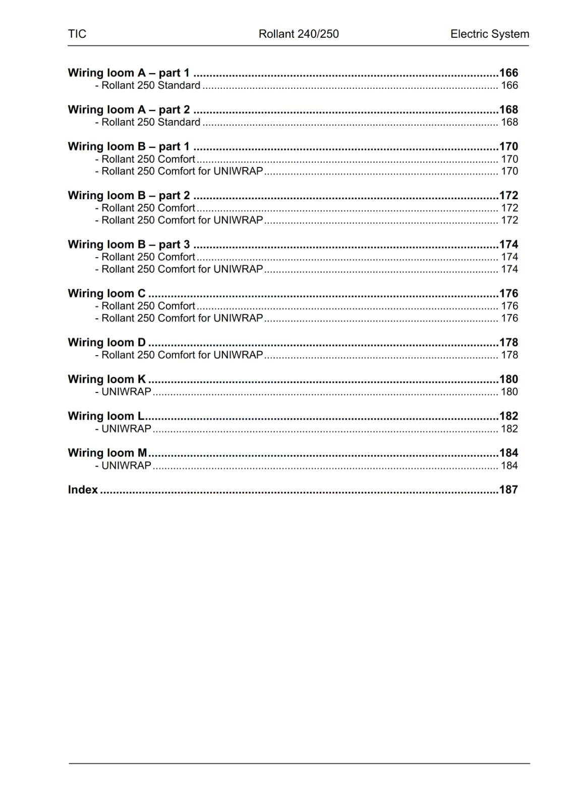 CLAAS ROLLANT 240 250 WITH UNIWRAP TECHNICAL ELECTRIC MANUAL PRINTED COMB BOUND