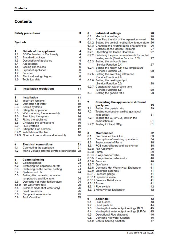 WORCESTER GREENSTAR HE COMBI INSTALLATION SERVICING MANUAL REPRINTED
