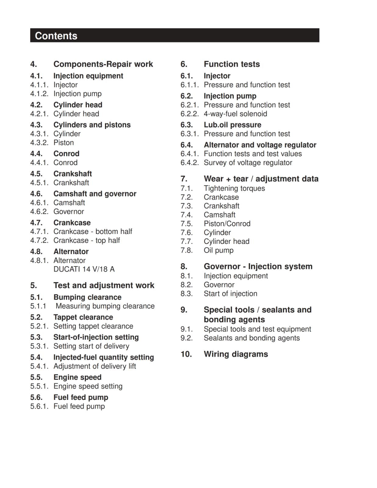 HATZ ENGINE 2 G 30 40 WORKSHOP SERVICE REPAIR MANUAL REPRINT COMB BOUND 1994