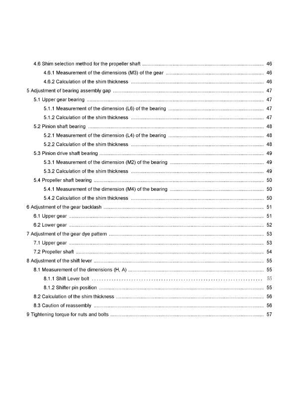 YANMAR SAIL DRIVE SD40 SD40-4T SD50 SD50-4T SERVICE MANUAL REPRINTED COMB BOUND