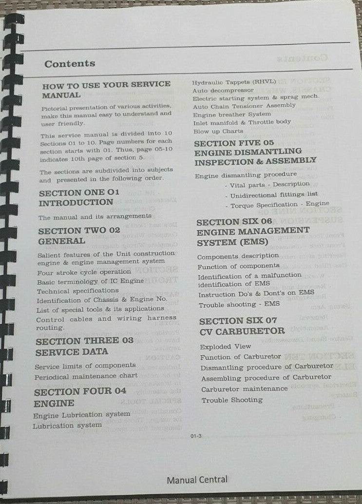 ROYAL ENFIELD CLASSIC 500 & 350 REPAIR WORKSHOP SERVICE MANUAL REPRINTED 2009