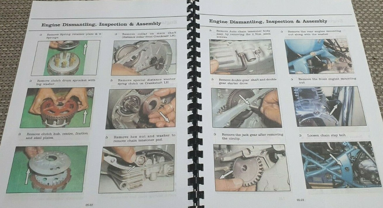 ROYAL ENFIELD CLASSIC 500 & 350 REPAIR WORKSHOP SERVICE MANUAL REPRINTED 2009