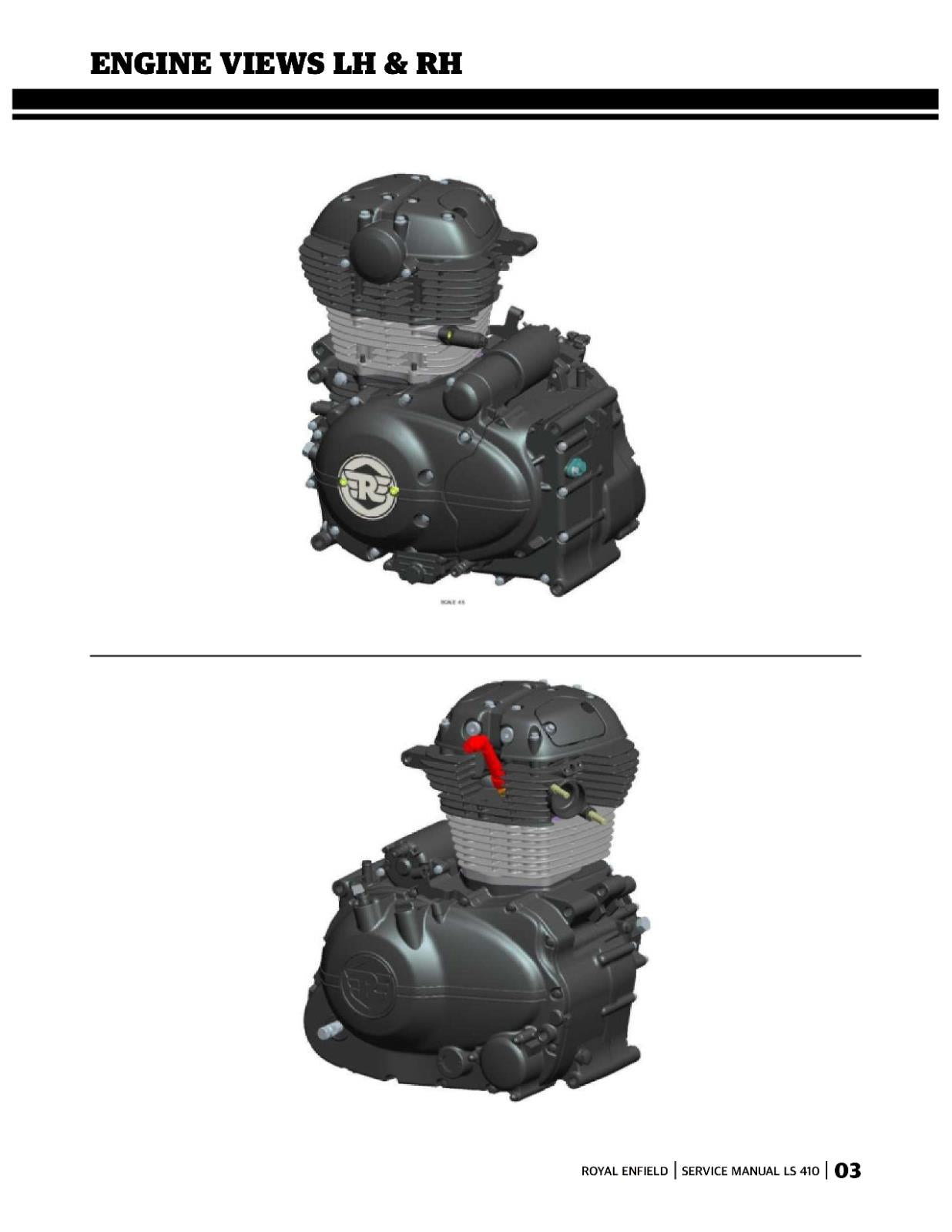 ROYAL ENFIELD LS410 REPAIR WORKSHOP SERVICE MANUAL REPRINTED 2016 EDITION