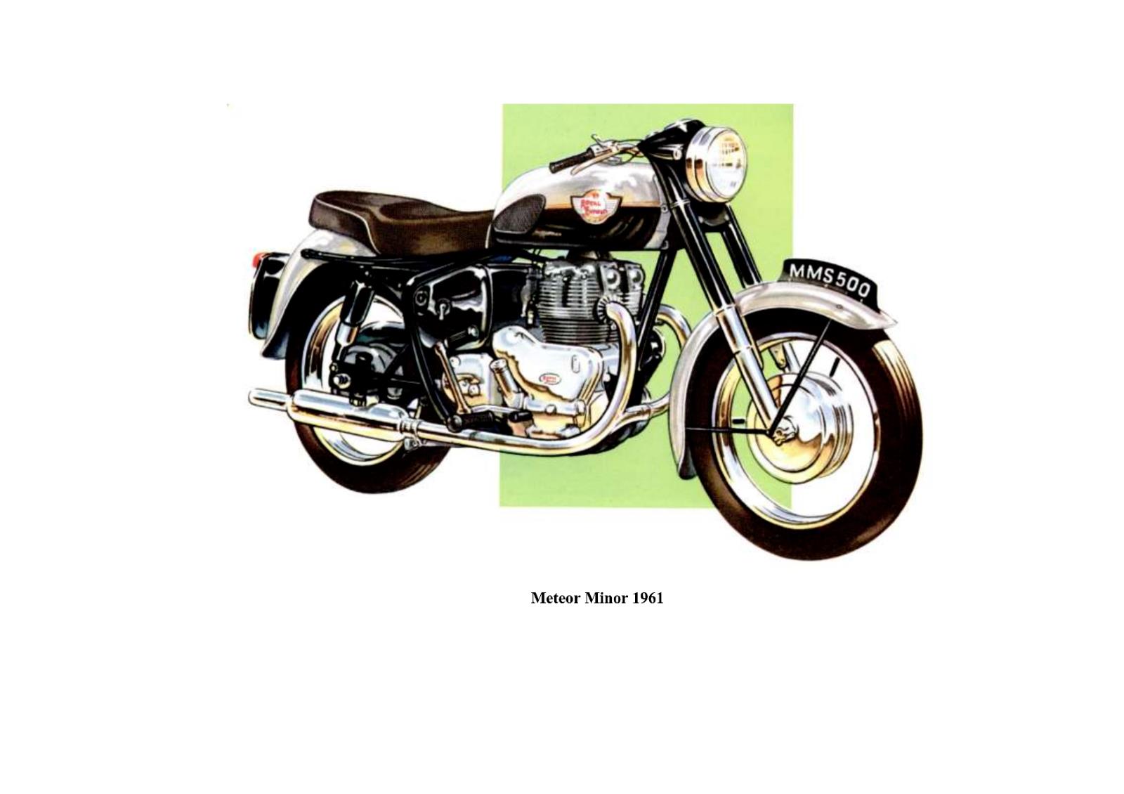 ROYAL ENFIELD METEOR MINOR DELUXE SERVICE WORKSHOP REPAIR MANUAL REPRINTED