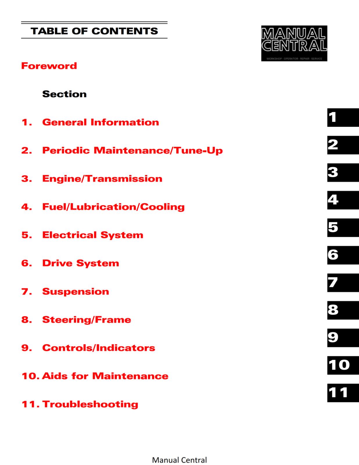 ARCTIC CAT ATV 400 500 TBX TRV 650H1 V TWIN SERVICE WORKSHOP REPAIR MANUAL