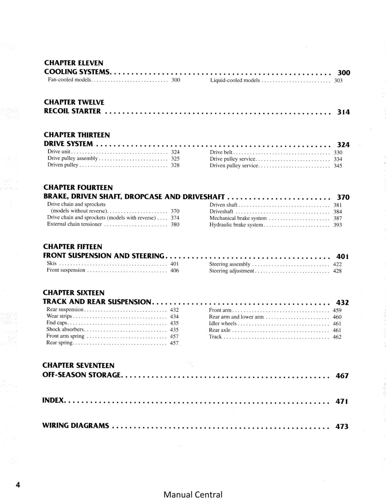 ARCTIC CAT SNOWMOBILE EXT 550 580 600  SERVICE WORKSHOP REPAIR MANUAL 90 - 98