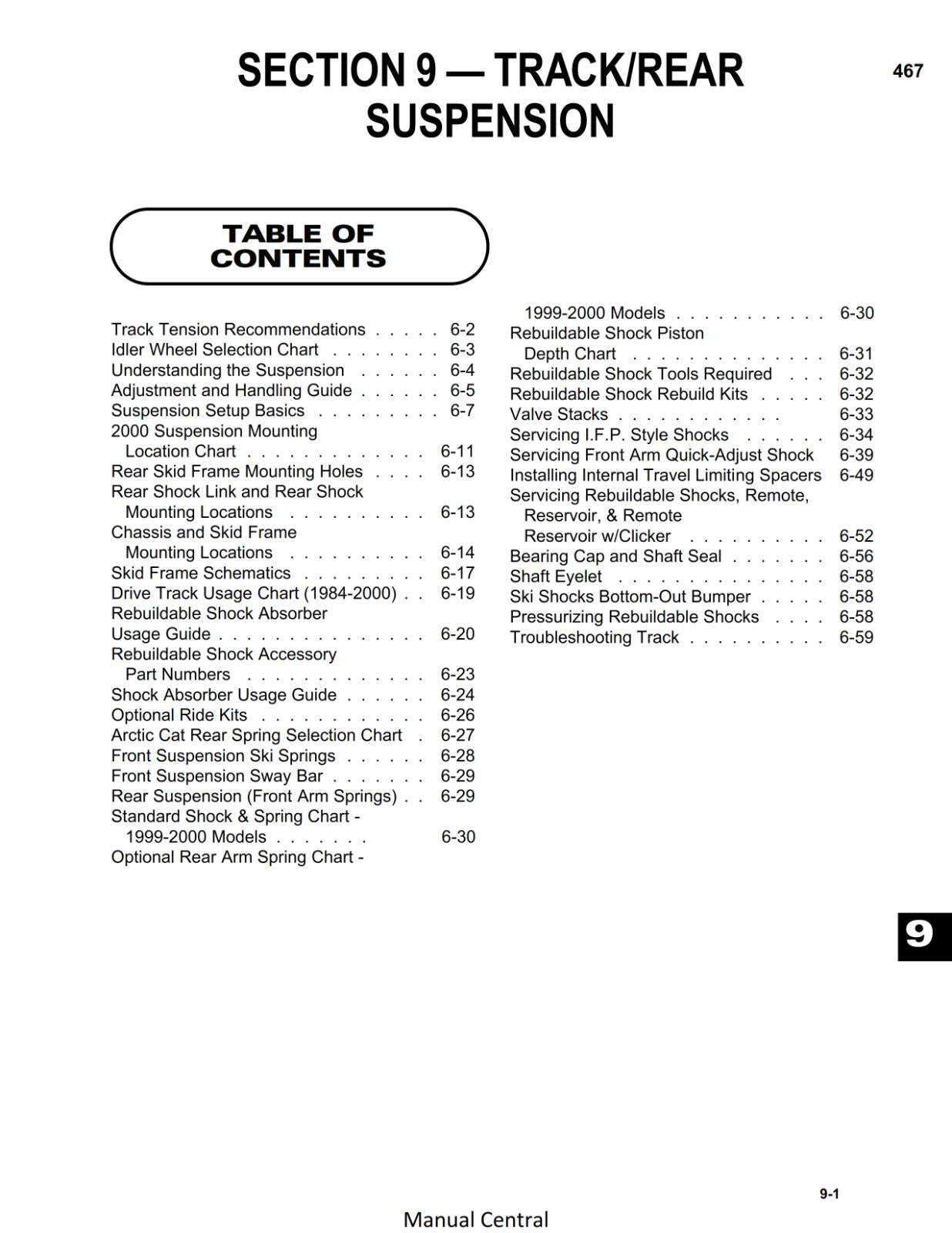 ARCTIC CAT SNOWMOBILE 99-2000 ZL580 EFI ZL600 EFI SERVICE WORKSHOP REPAIR MANUAL