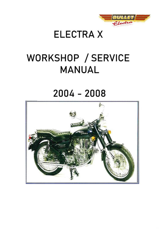 ROYAL ENFIELD ELECTRA X 2004 - 2008 SERVICE WORKSHOP REPAIR MANUAL REPRINT