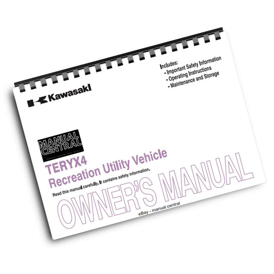 KAWASAKI TERYX4 KRT800 RECREATION UTILITY VEHICLE OWNERS MANUAL