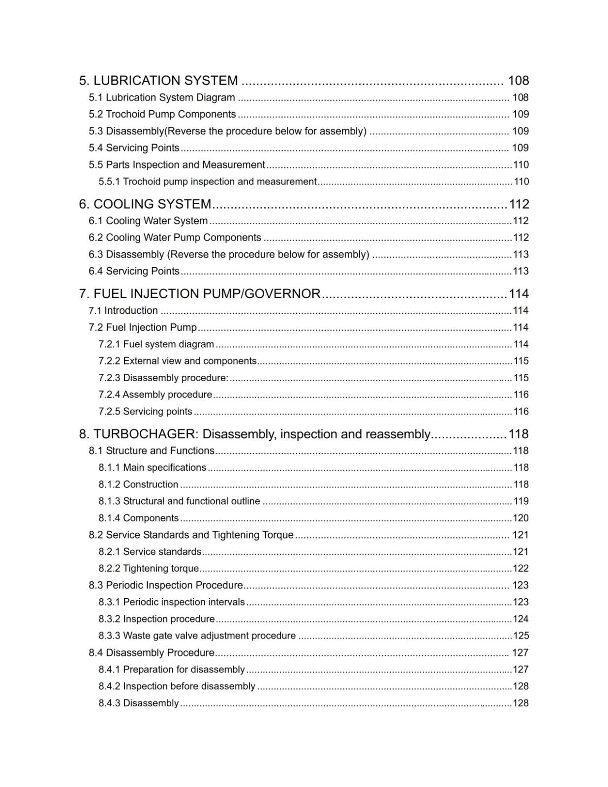 YANMAR 3TNV 4TNV SERIES SERVICE WORKSHOP REPAIR MANUAL REPRINTED