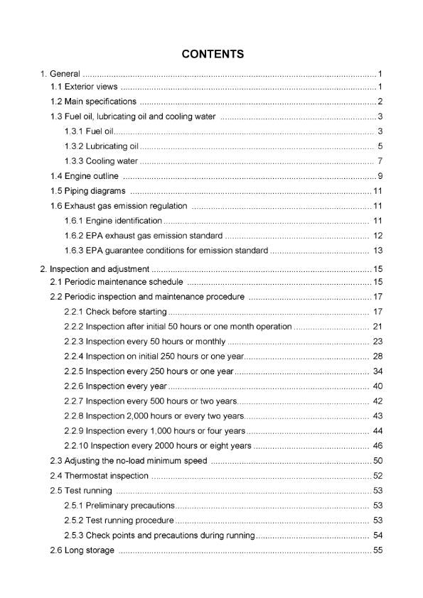 YANMAR 6LY3-ETP 6LY3-STP 6LY3-UTP SERVICE MANUAL MARINE ENGINE REPRINTED 2007