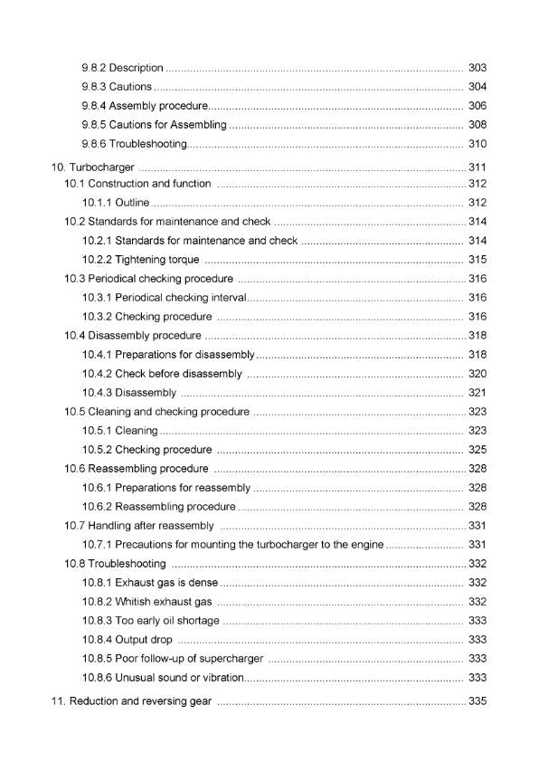 YANMAR 6LY3-ETP 6LY3-STP 6LY3-UTP SERVICE MANUAL MARINE ENGINE REPRINTED 2007