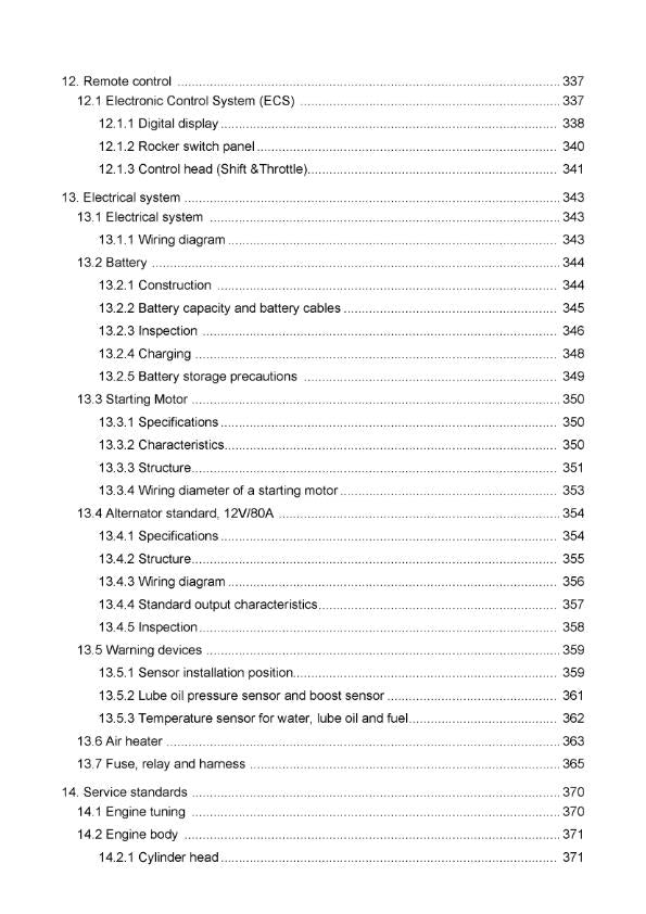 YANMAR 6LY3-ETP 6LY3-STP 6LY3-UTP SERVICE MANUAL MARINE ENGINE REPRINTED 2007