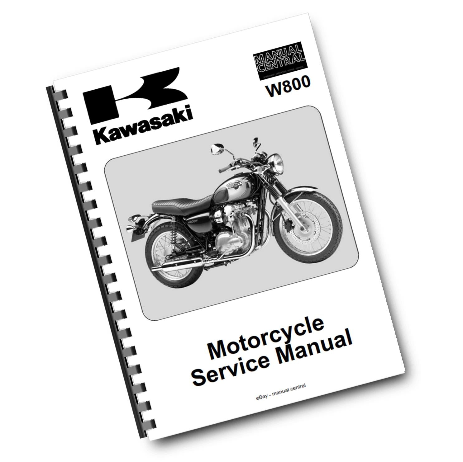 KAWASAKI MOTORCYCLE W800 EJ800AB EJ800AC SERVICE MANUAL 2011 TO 2012 MODELS