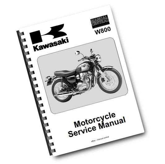 KAWASAKI MOTORCYCLE W800 EJ800AB EJ800AC SERVICE MANUAL 2011 TO 2012 MODELS
