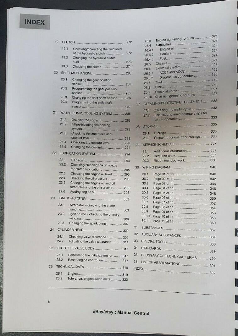 HUSQVARNA 701 SUPERMOTO USA 2022 REPAIR WORKSHOP SERVICE MANUAL REPRINTED