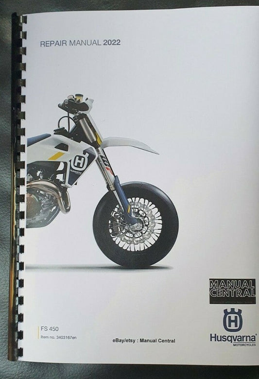 HUSQVARNA FS 450 2022 EDITION REPAIR WORKSHOP SERVICE MANUAL REPRINTED