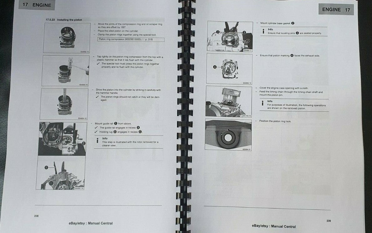 HUSQVARNA FS 450 2022 EDITION REPAIR WORKSHOP SERVICE MANUAL REPRINTED