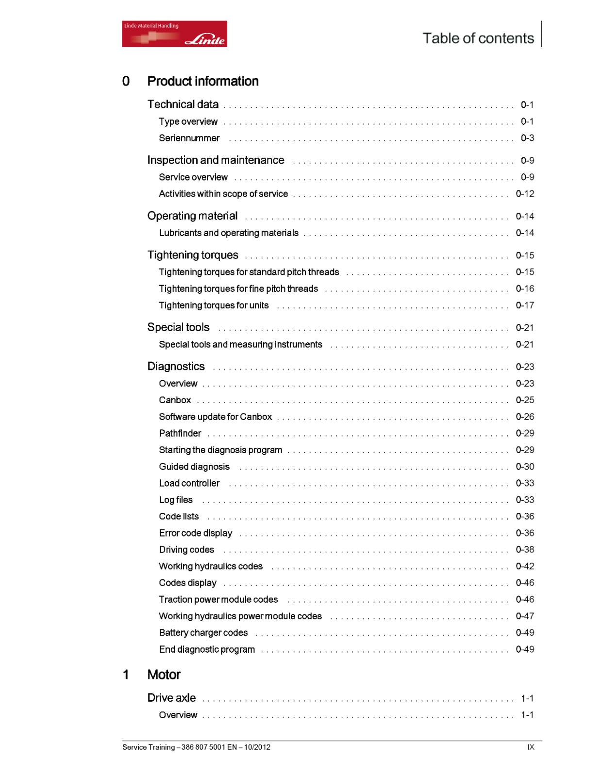 LINDE E12 E14 E15 E16 E16P E18 E18P E20 E20P FORKLIFT SERIES 386 SERVICE MANUAL