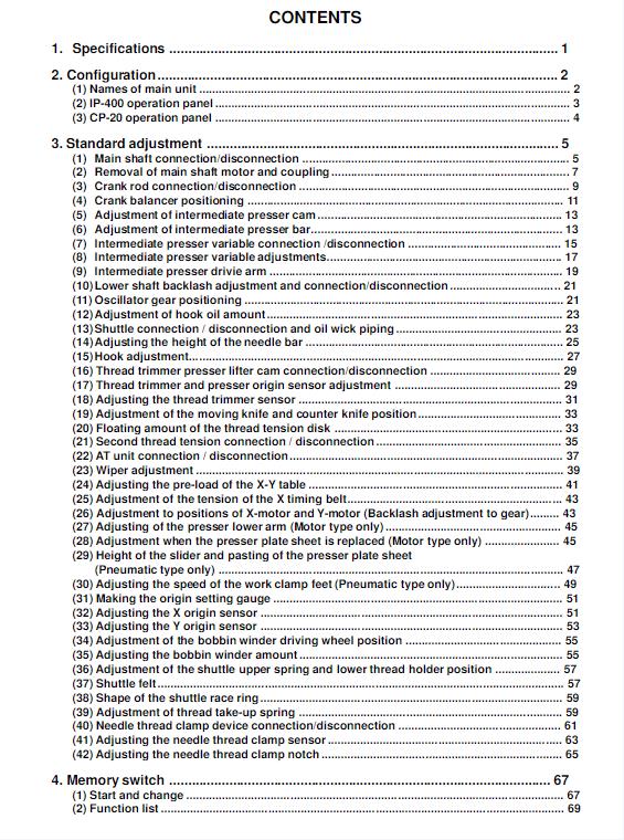 JUKI AMS 210E SERIES CYCLE MACHINE ENGINEERS MANUAL REPRINTED COMB BOUND
