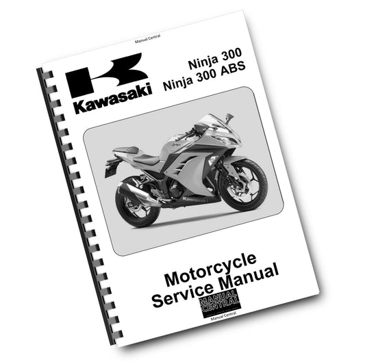 KAWASAKI MOTORCYCLE NINJA 300 ABS MANUAL DE TALLER DE MOTOCICLETA 2013 FRENCH
