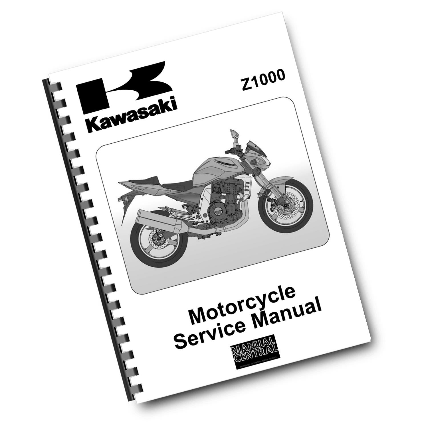 KAWASAKI MOTORCYCLE Z1000 2003 TO 2006 SERVICE WORKSHOP REPAIR MANUAL