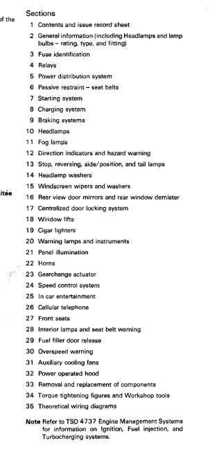 BENTLEY EIGHT MULSANNE S, TURBO R, CONTINENTAL, ELECTRICAL WORKSHOP 1989 TSD4848