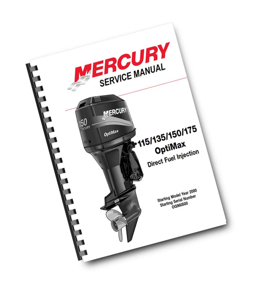 MERCURY 115 135 150 175 OPTIMAX - DIRECT FUEL INJECTION FROM 2000