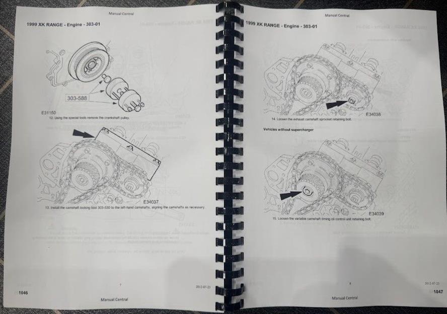 JAGUAR X100 XK8 WORKSHOP SERVICE MANUAL 1997-2003 COMB BOUND