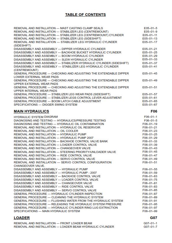 TEREX 820 860 880 970 980 TX760B TX860B TX970B TX980B SERVICE MANUAL 08 REPRINT