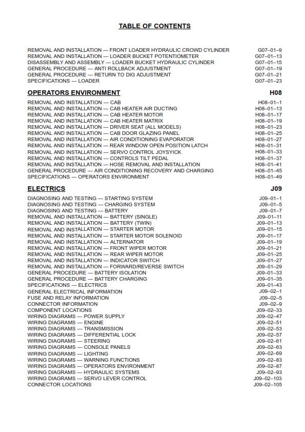TEREX 820 860 880 970 980 TX760B TX860B TX970B TX980B SERVICE MANUAL 08 REPRINT