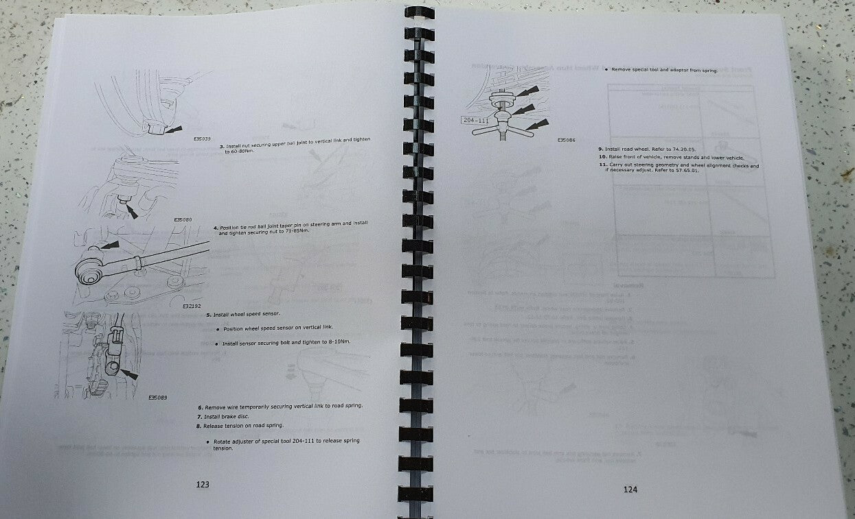 100 GSM - JAGUAR X308 XJ XJ8 XJR 1998 - 2003 WORKSHOP SERVICE MANUAL REPRINTED