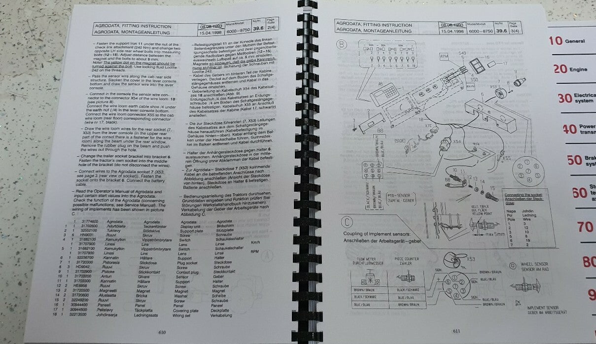 VALTRA TRACTOR 6000 - 8950 WORKSHOP SERVICE MANUAL 2002 EDITION REPRINT