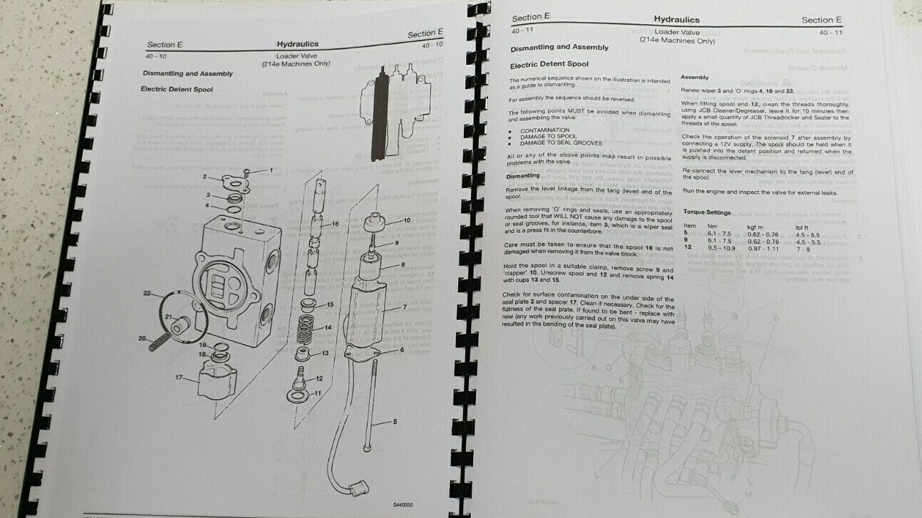 JCB 3CX 4CX 214E 214 215 217 & VARIANTS BACKHOE LOADER SERVICE 2002 TO 2008