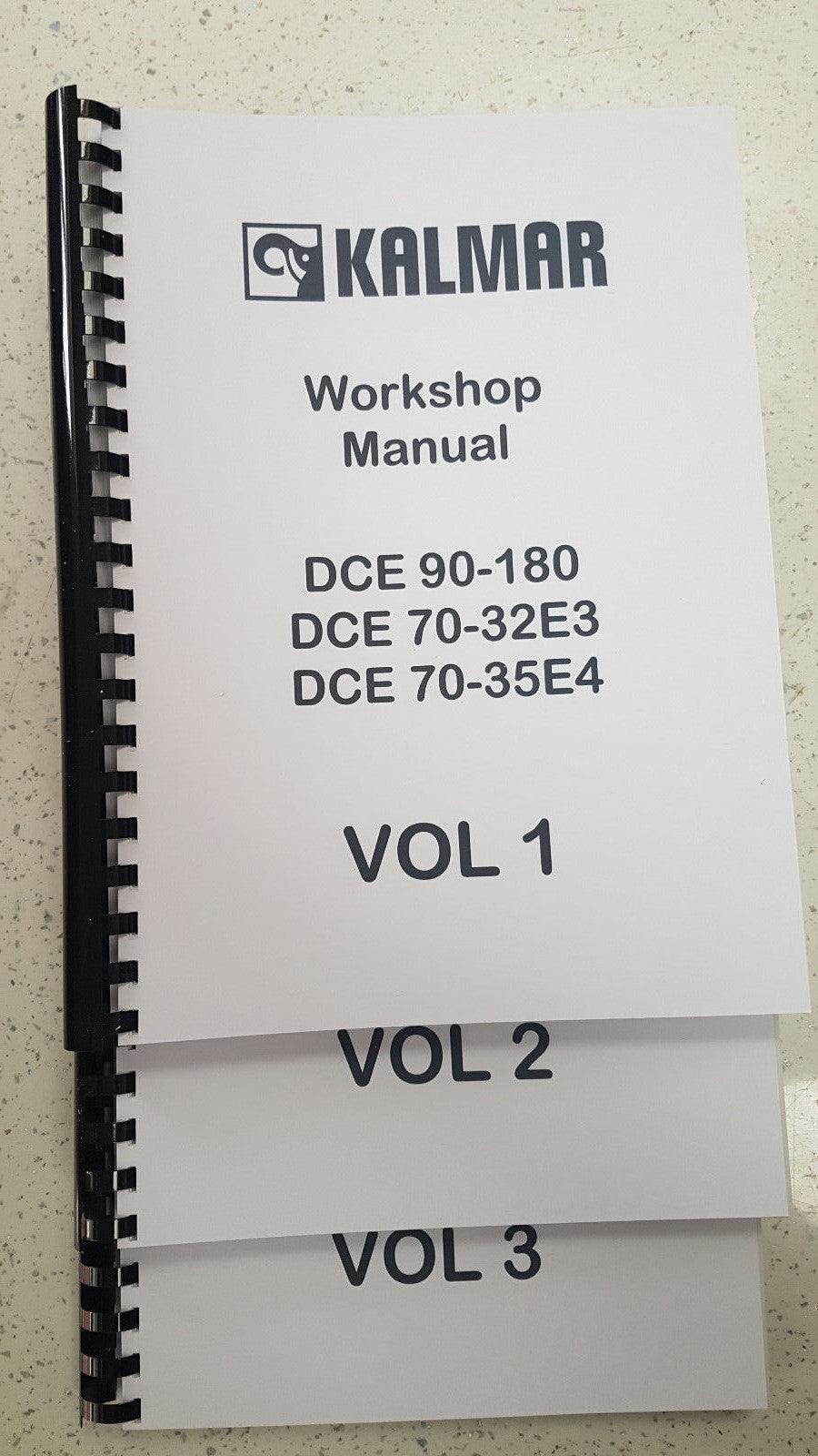 KALMAR DCE 90–180 DCE 70-32E3 DCE70-35E4 WORKSHOP SERVICE MANUAL REPRINTED 2006