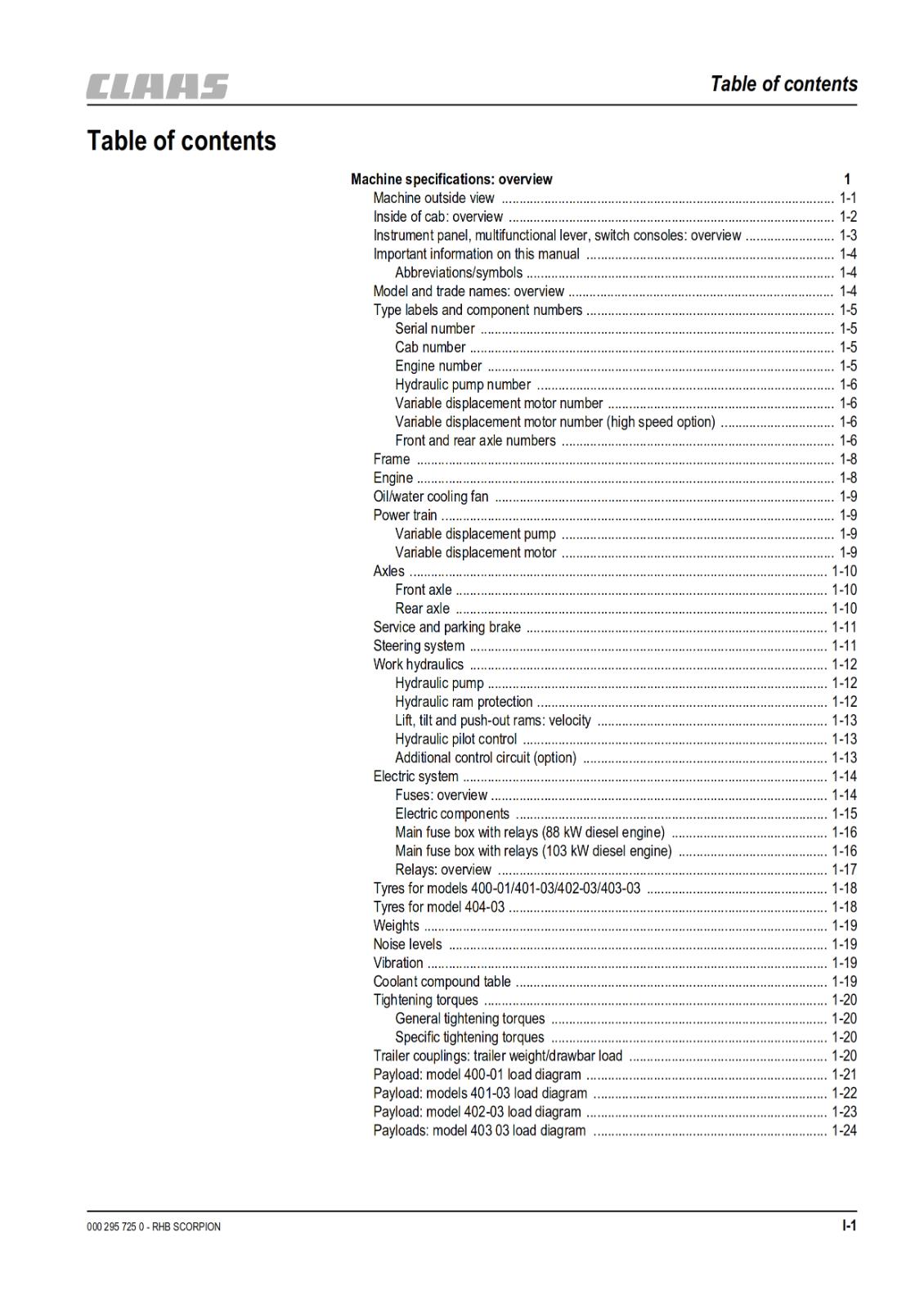CLAAS SCORPION 9040 7045 7040 7030 6030 REPAIR WORKSHOP PRINTED COMB BOUND