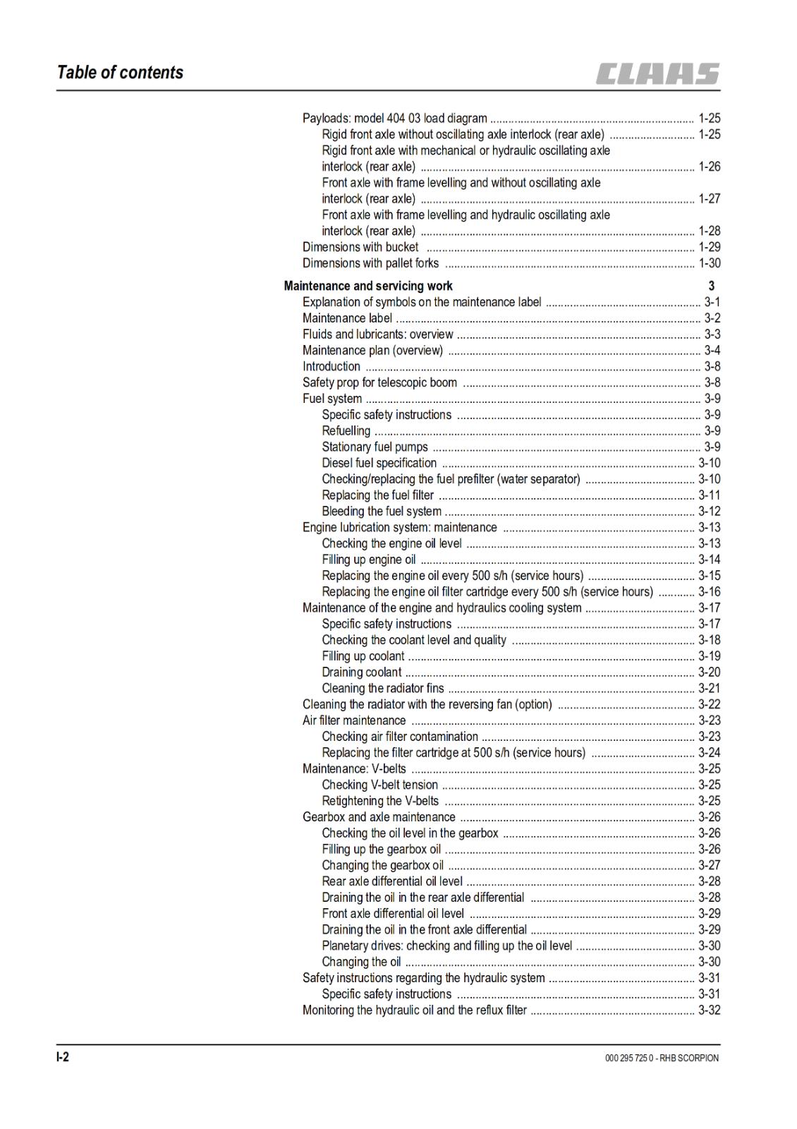 CLAAS SCORPION 9040 7045 7040 7030 6030 REPAIR WORKSHOP PRINTED COMB BOUND