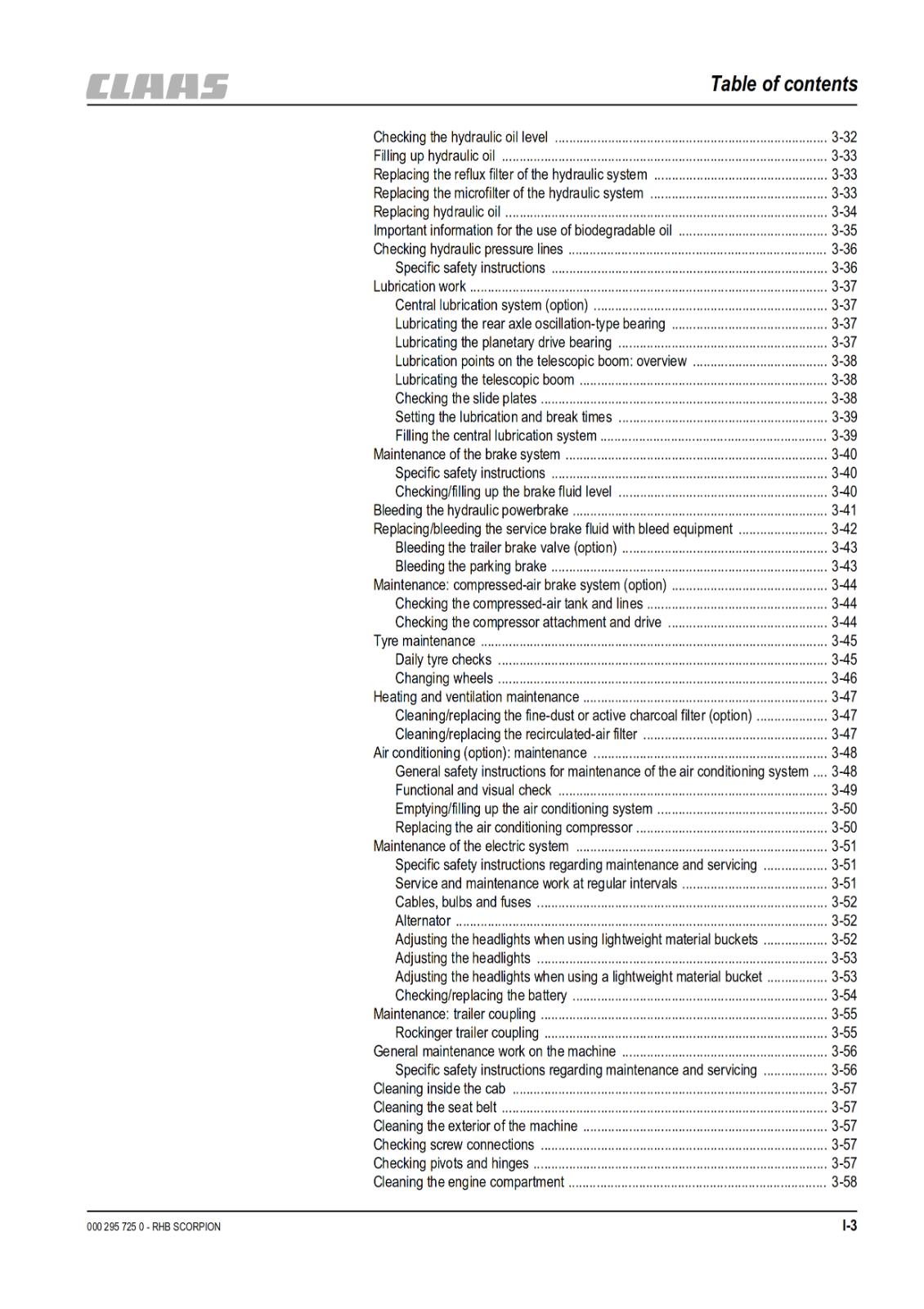 CLAAS SCORPION 9040 7045 7040 7030 6030 REPAIR WORKSHOP PRINTED COMB BOUND