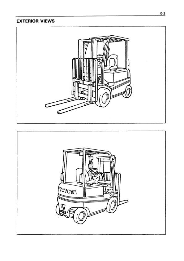 TOYOTA FBMF 16 20 25 30 SERVICE WORKSHOP REPAIR MANUAL REPRINTED JUNE 96 EDITION