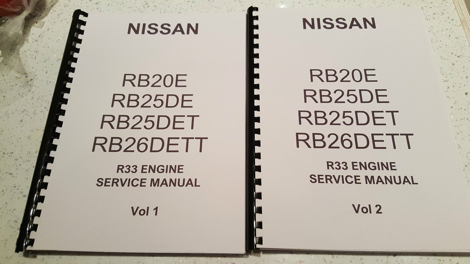NISSAN R33 SKYLINE ENGINE MANUAL RB20E RB25DE RB25DET RB26DETT