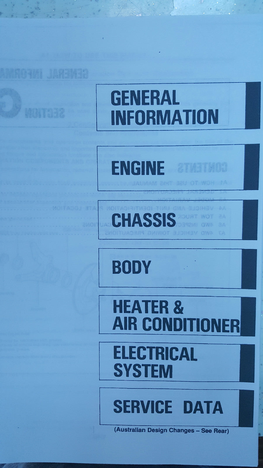NISSAN R32 GTR SKYLINE WORKSHOP SERVICE MANUAL ENGINE RB26DETT REPRINTED