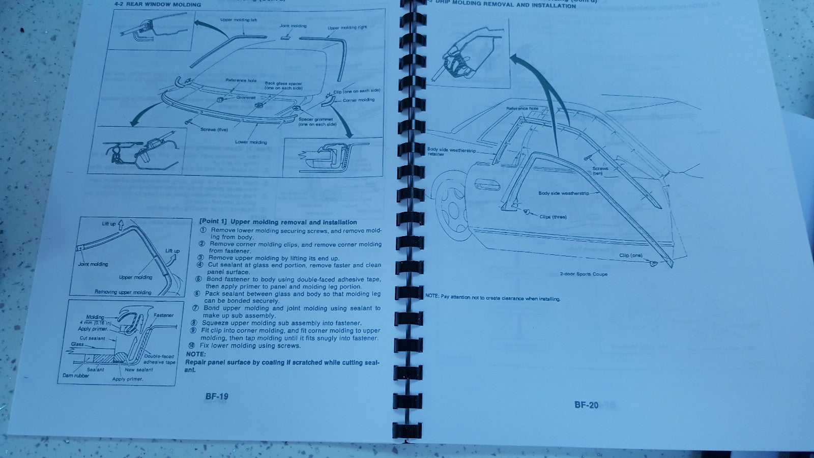 NISSAN R32 GTR SKYLINE WORKSHOP SERVICE MANUAL ENGINE RB26DETT REPRINTED
