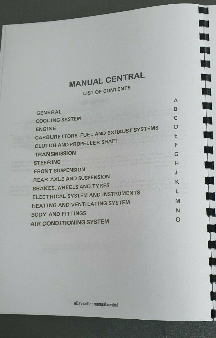 ASTON MARTIN DBS SALOON WORKSHOP REPAIR MANUAL REPRINTED A4 COMB BOUND DBS5000