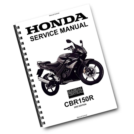 HONDA CBR150R SERVICE WORKSHOP MANUAL 2002 EDITION REPRINTED COMB BOUND