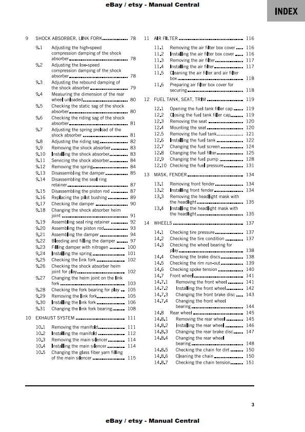 KTM 2021 250 300, EXC TPI, SIX DAYS, XC-W,  ERZBERGRODED - WORKSHOP SERVICE