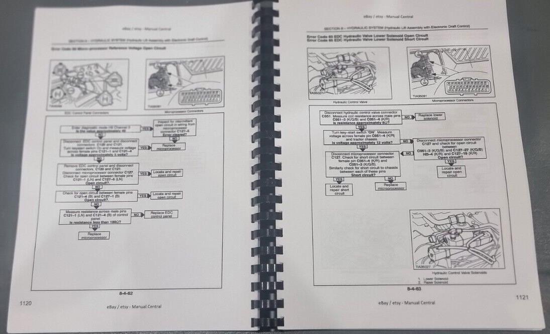 NEW HOLLAND TRACTOR 8160 8260 8360 8560 WORKSHOP SERVICE MANUAL REPRINTED