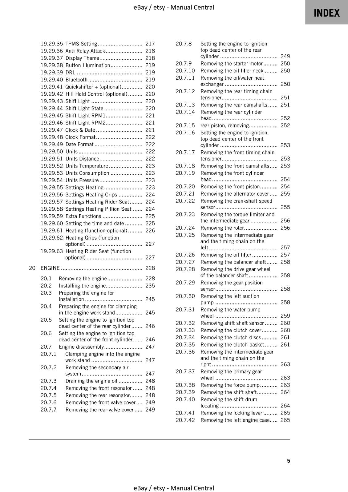 KTM 2021 - 1290 SUPER ADVENTURE S - WORKSHOP REPAIR SERVICE MANUAL REPRINTED
